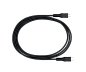 Preview: Cavo di ricarica DINIC USB tipo C a C, 2x spina USB tipo C, 60W, 3A, OD: 3,5 mm, nero, confezione DINIC, 0,5 m